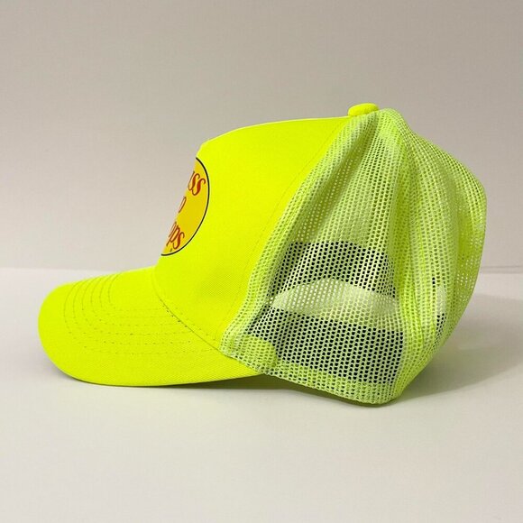 Bass Pro Shops Adjustable SnapBack Mesh Fishing Hat Cap Neon - Picture 6 of 16